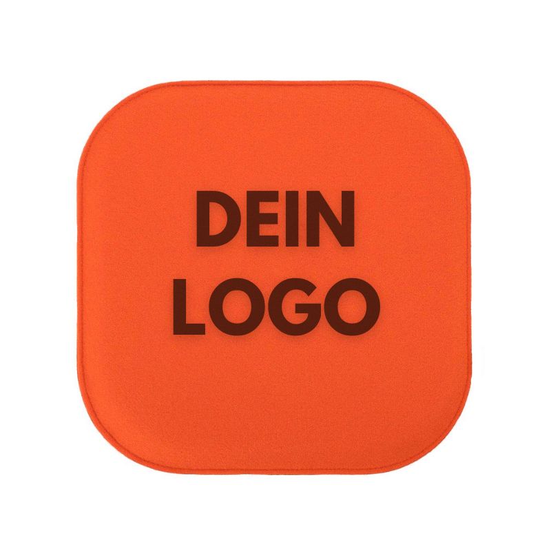 Sitzkissen mit abgerundeten Ecken