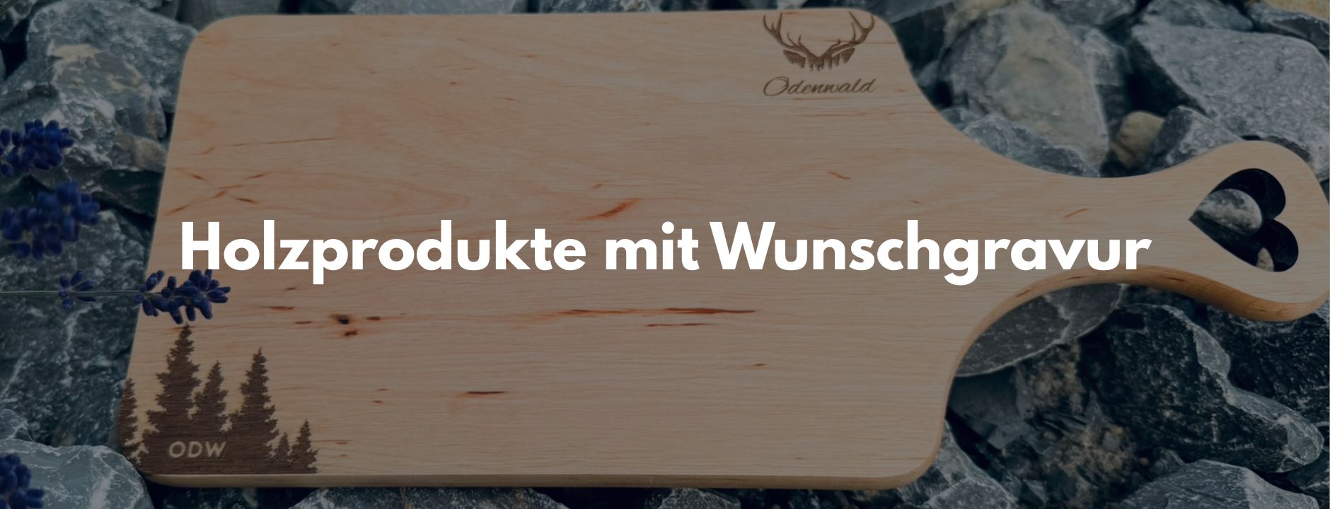 Holzprodukte mit Logogravur